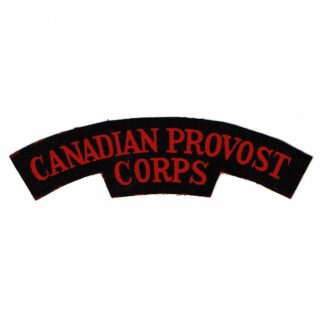 Canadian Provost Corps – Title