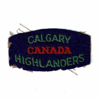 Calgary Highlanders Flash
