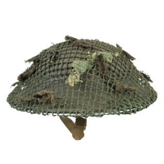 MKII Helmet With Camouflage Netting
