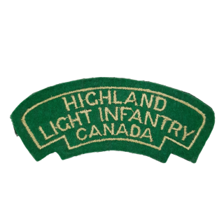Highland Light Infantry – Shoulder Title