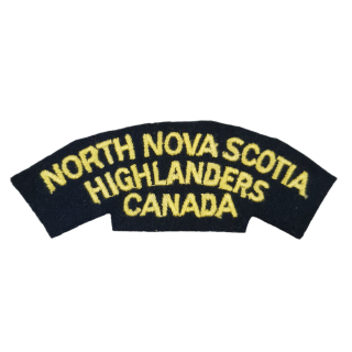 North Nova Scotia Highlanders – Shoulder Flash