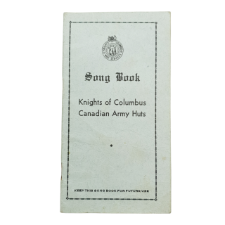 Songbook – Knight Of Columbus Canadian Army Huts
