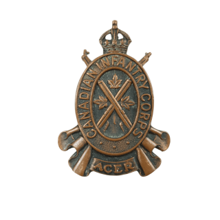 Canadian Infantry Corps – Cap Badge