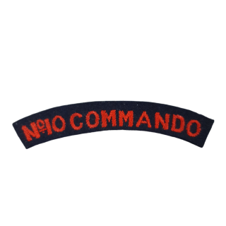 No. 10 Commando – Embroidered Shoulder Title