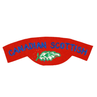 Canadian Scottish Regiment – Cloth Shoulder Flash