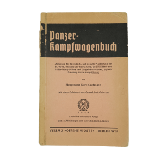 Panzerkampfwagen Buch – Tactical Combat Training 1940