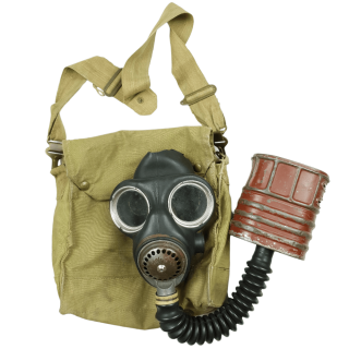 British Gasmask With Carrying Bag – Dated 1940
