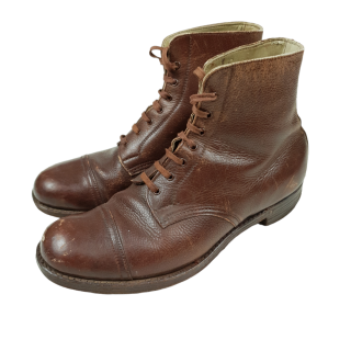British/Canadian Officer’s Ankle Boots –  Dated 1941