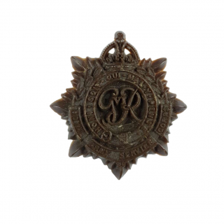 Royal Army Service Corps – Plastic Cap Badge