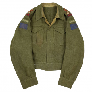 5th Field Regiment RCA – Lieutenant C. Gilmour – Battle Dress