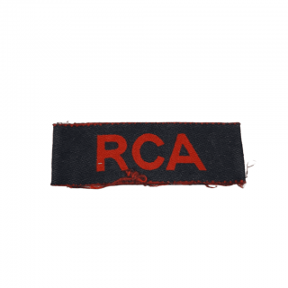 RCA Printed Shoulder Title