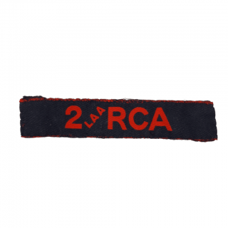 2 Light Anti Aircraft RCA – Printed Shoulder Title