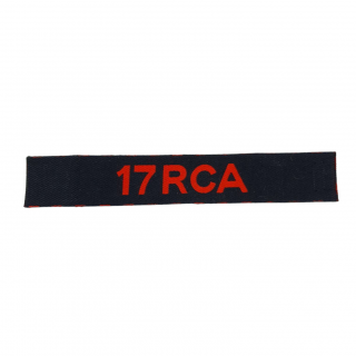 17th Field Regiment RCA – Printed Title
