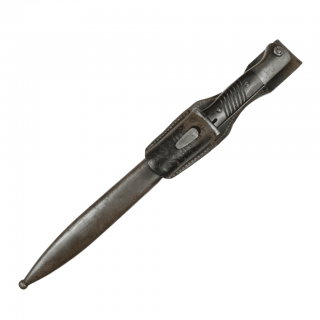 Matching K98 Bayonet With Leather Frog – E.u.F. Hörster