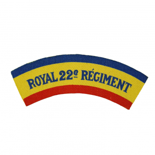 22e Regiment – Printed Title