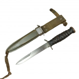 US M3 Fighting Knife In M8 Scabbard