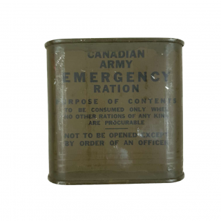 RARE Canadian Army Emergency Ration