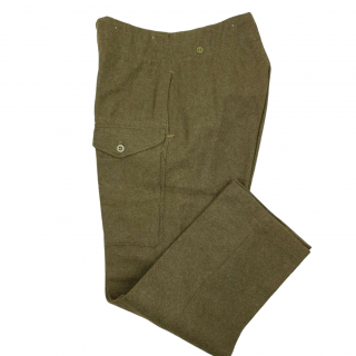 British P40 Battle Dress Trousers – Dated 1945 Size 9