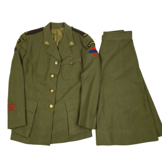 CWAC Service Dress Uniform –  1st Canadian Army
