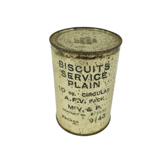 Biscuits Service Plain Tin – FULL