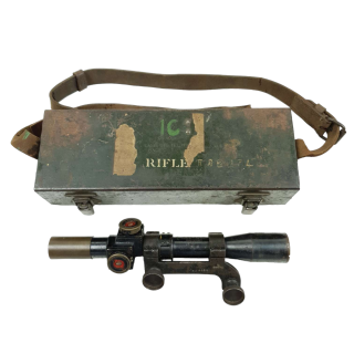 No32 Mk1 Sniper Rifle Scope In Carrying Case