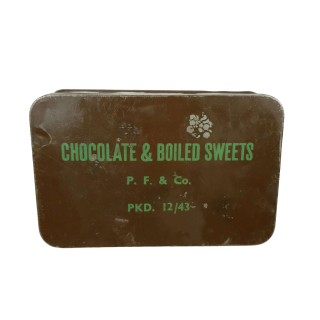 Chocolade & Boiled Sweets Tin – 1943