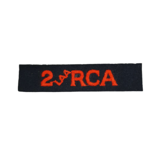 2nd LAA – Royal Canadian Artillery