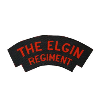 Elgin Regiment – Printed Shoulder Title